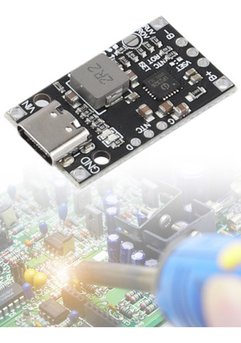 Paquete De Baterías De Litio Tipo C Usb 2s/3s 15w Bms 3.7v Q