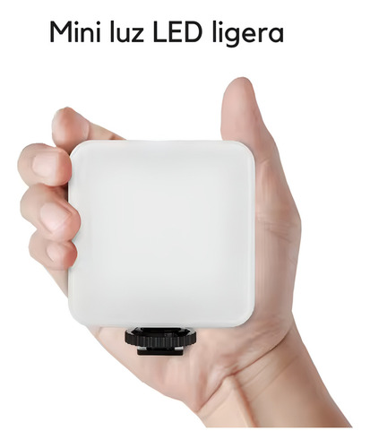 Luz Led Rgb Profesional Portátil Para Fotografía Con Mini clip agarradera Celular Usb Recargable Regulable Video Selfies Maquillaje Contenido Redes Sociales Iluminación Estudio Comerliv 1 pieza