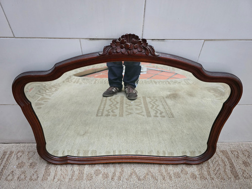 Espejo Provenzal Biselado Dormitorio Sala Baño Livin Antiguo Lustrado (Usado)