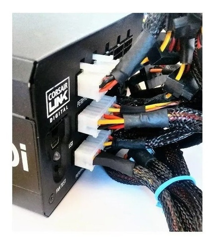 Imagem 4 de 5 de Cabo Corsair Cpu Eps Processador Modular Original Fonte