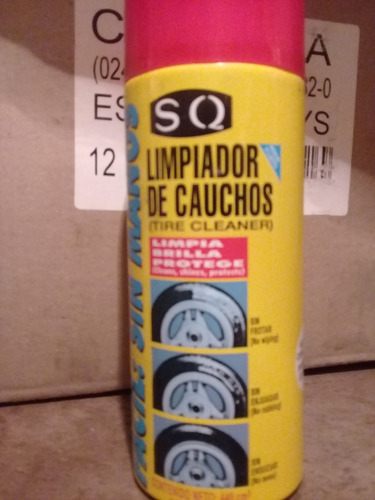 Limpiador De Cauchos 440cc Sq.