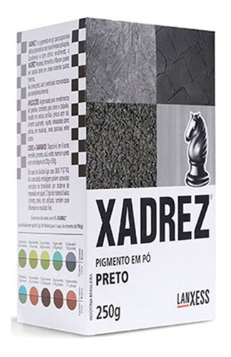 Corante Pigmento Pó Xadrez 250g Varias Cores Cimento Tinta