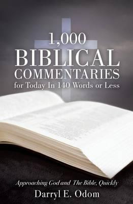 Libro 1,000 Biblical Commentaries For Today In 140 Words ...