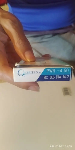 Lentes De Contacto Marca Alcon O2 Optix - 4.50 | MercadoLibre