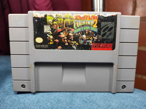 Donkey Kong Country 2 Diddy Kong Quest Super Nintendo Snes