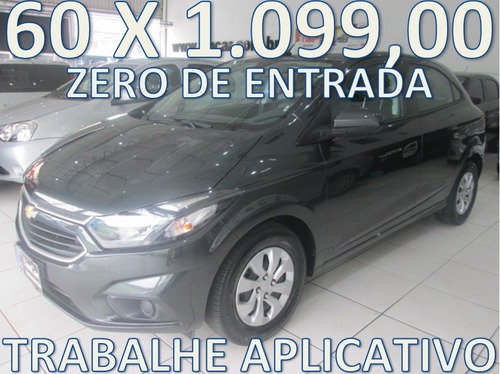 Chevrolet Onix Lt Flex Zero De Entrada Trabalhe Aplicativo