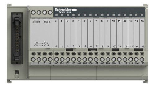 Abe7h16r11 Plc Passive Connection Sub-base Abe7 - 16 Inputs