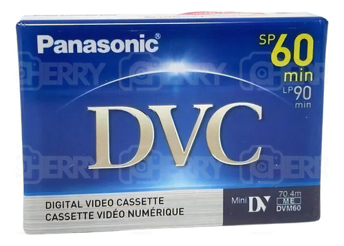 Cinta MiniDV Panasonic AY-DVM60ej Sp60 Lp90 para videocámaras