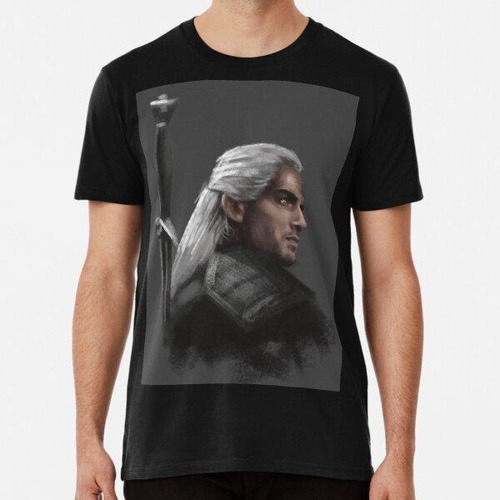 Remera Geralt De Rivia The Witcher Algodon Premium