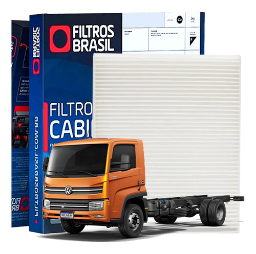 Filtro Cabine Fb Vw Delivery 4.150 6.160 9.170 11.180 13.180
