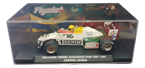 Raro Carrinho Autorama Williams Fw08c 1983 Ayrton Senna Fly