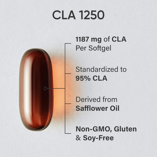 Sports Research Cla - 1250mg Com Ácido Linoléico Conjugad...