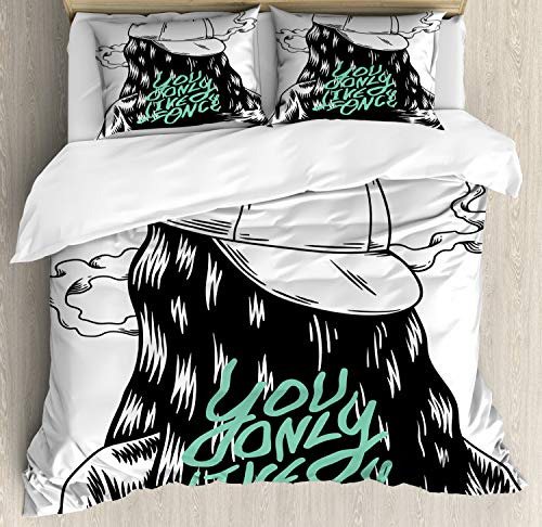 Fundas Para Edredones - Yolo Duvet Cover Set, Girl With A Ba