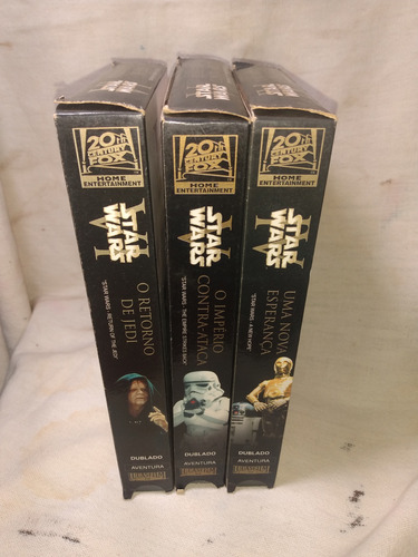 Vhs Star Wars Trilogia Dublado (Usado)