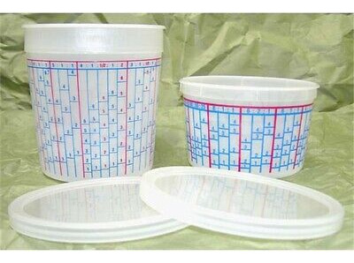 E-z Mix 70016l Disposable Pint Mixing Cup Lids 100/case Ttq