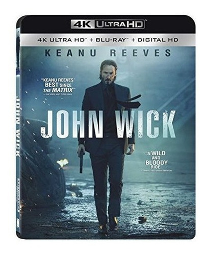 John Wick 4k Ultra Hd Blu-ray Hd Digital