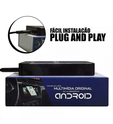Streaming Box Fiat Android Usb Carplay Android Auto Sem Fio