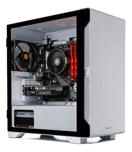 Pc Gamer Thermaltake Lcgs Glacier 150 16gb 500gb -plateado