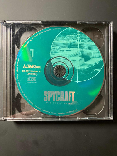 Juego Pc- Spycraft The Great Game (cd-1996)