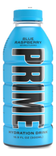 Prime Bebida Hidratante Blue Raspberry 2 Pack 500 Ml C/u