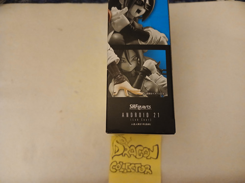 Android 21 Lab Coat Dragon Ball Fighter Z Sh Figuarts Bandai (Usado)