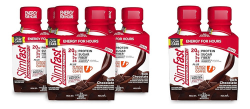 Batido De Chocolate Slimfast Advanced Energy Rich Reemplaz