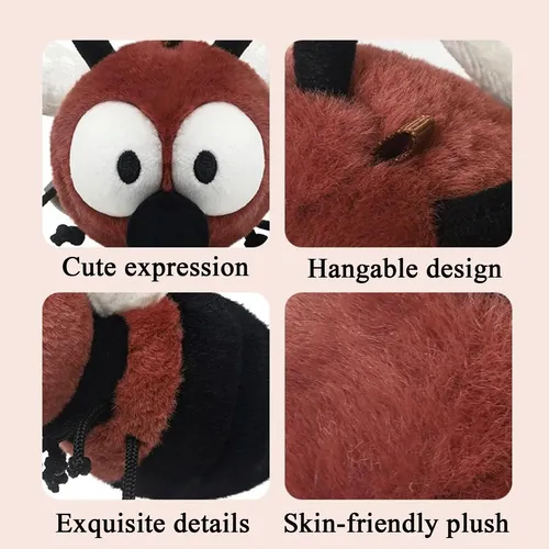 Peluche De Mosca Realista De 25 Cm – Juguete De Felpa Ultra Suave Y Extravagante, Ideal Como Decoración De Dormitorio, Regalo Original Y Compañero De Juego Para Niños Y Adultos