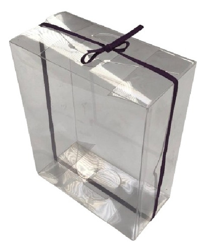 Caja De Acetato Pvc Transparente 18x 12cm X6cm X20u/900-117
