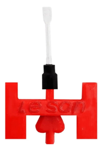 Gulha Para Toca Disco National3x1 Ss 9090 3x1 Ss 8000 Cor Vermelho Nt