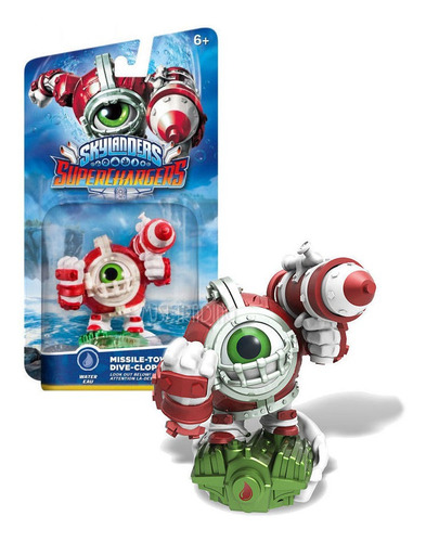 Skylanders Superchargers Missile - Tow Dive - Clops.