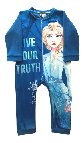Pijama Niñas Enterito Polar Disney Frozen Orig Mundo Manias