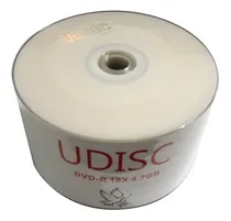 Comprar 600 Dvd-r 16x Udisc Com Logo Nf Dvd R Virgem Dvd -r - R