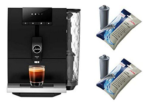 Jura Ena 4 Máquina De Café Automática Negra Con 2 Filtros Mi
