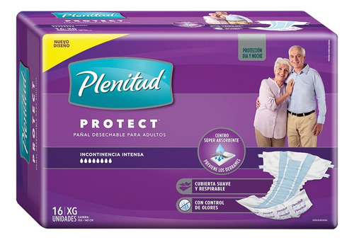 Plenitud Protect Pañales Adultos Extra Grande X48