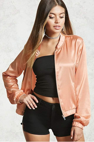 Campera De Verano De Mujer Marca Forever 21 Talle S