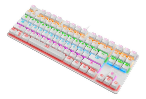 K919 Gamer Keyboard English Us 87 Keys With Rgb Light