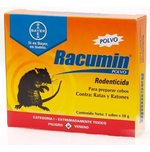 Veneno Ratas Racumin Bayer 50gr