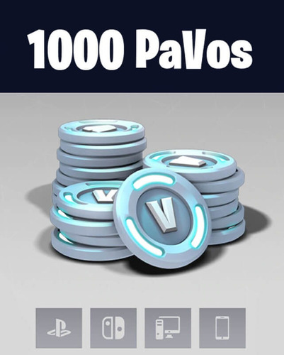 Fortnite - 1000 V-bucks - Pavos E-card