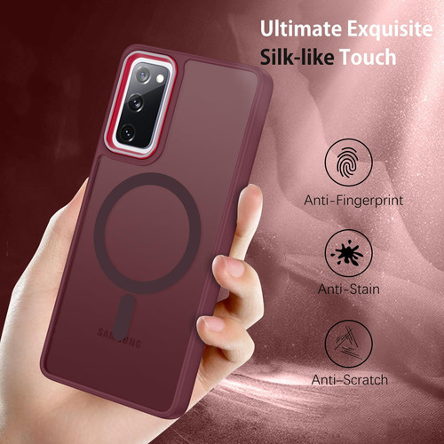 Duedue Funda Magnetica Antigolpes P/ Samsung Galaxy S20 Fe