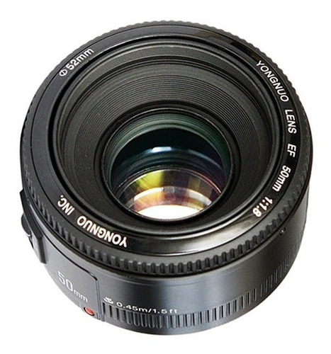 Lente Yougnuo Yn 50mm F/ 1.8 C Para Câmeras Canon