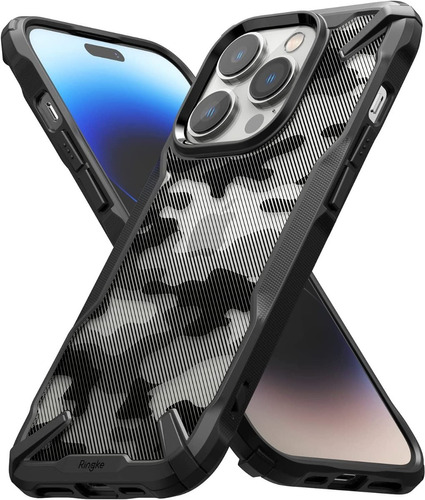 Capa Ringke Fusion X Camo - Para iPhone 14 Pro Max (6.7 Pol)