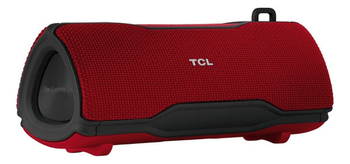 Alto-falante TCL BS16B portátil com bluetooth waterproof vermelho 