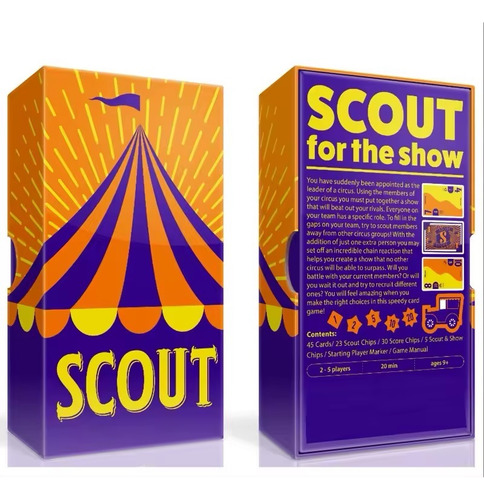 Scout Juego De Mesa Juego De Cartas Y Estrategia Juego Scout