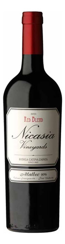 Vino Tinto Nicasia Red Blend Malbec 750ml Puro Escabio