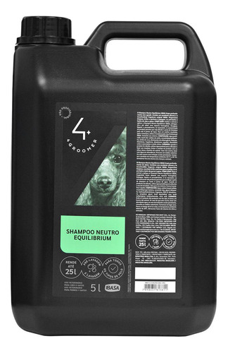 Shampoo Neutro Equilibrium 4 Groomer Ibasa 5l