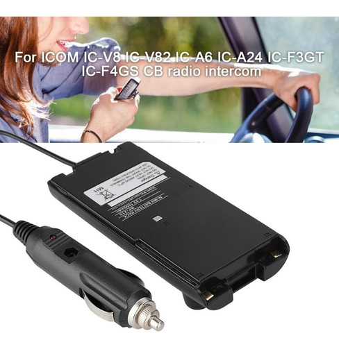 Eliminador De Batería De Dos Vías Para Icom Ic-v8 V82 A6 A24