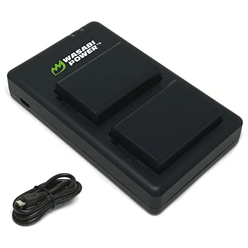 Batería (paquete De 2) Y Cargador Doble Usb Micro   Ni...