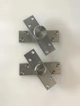 Comprar Pivô Inox Com Rolamentos Para Portas Pivotante De Até 250 Kg