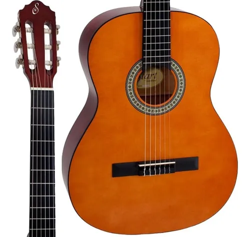 Violão Clássico Giannini N-14 Natural Tampo Sabina Verniz Brilhan...