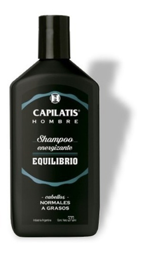Shampoo Energizante Capilatis Hombre Equilibrio Normal/graso